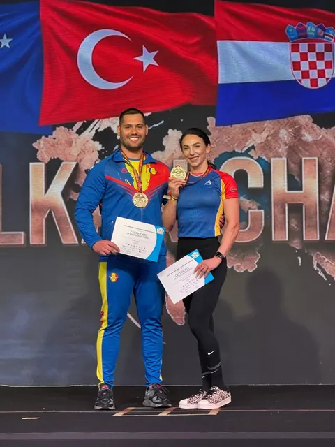 Silviu Dobre și Oana Vasilescu, aur la perechi mixte